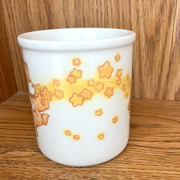 1980s Collectible Care Bears Coffee Mug Friend Bear and Wish Bear - Picture 6 of 11